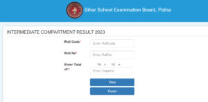 Bihar Board 12th Compartmental Result 2023 Download